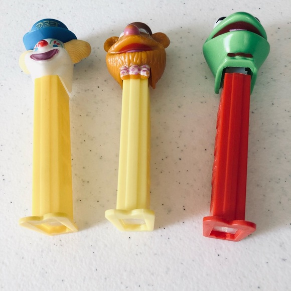 Fossie Bear, Kermit, Clown Pez Dispensers - Picture 3 of 6